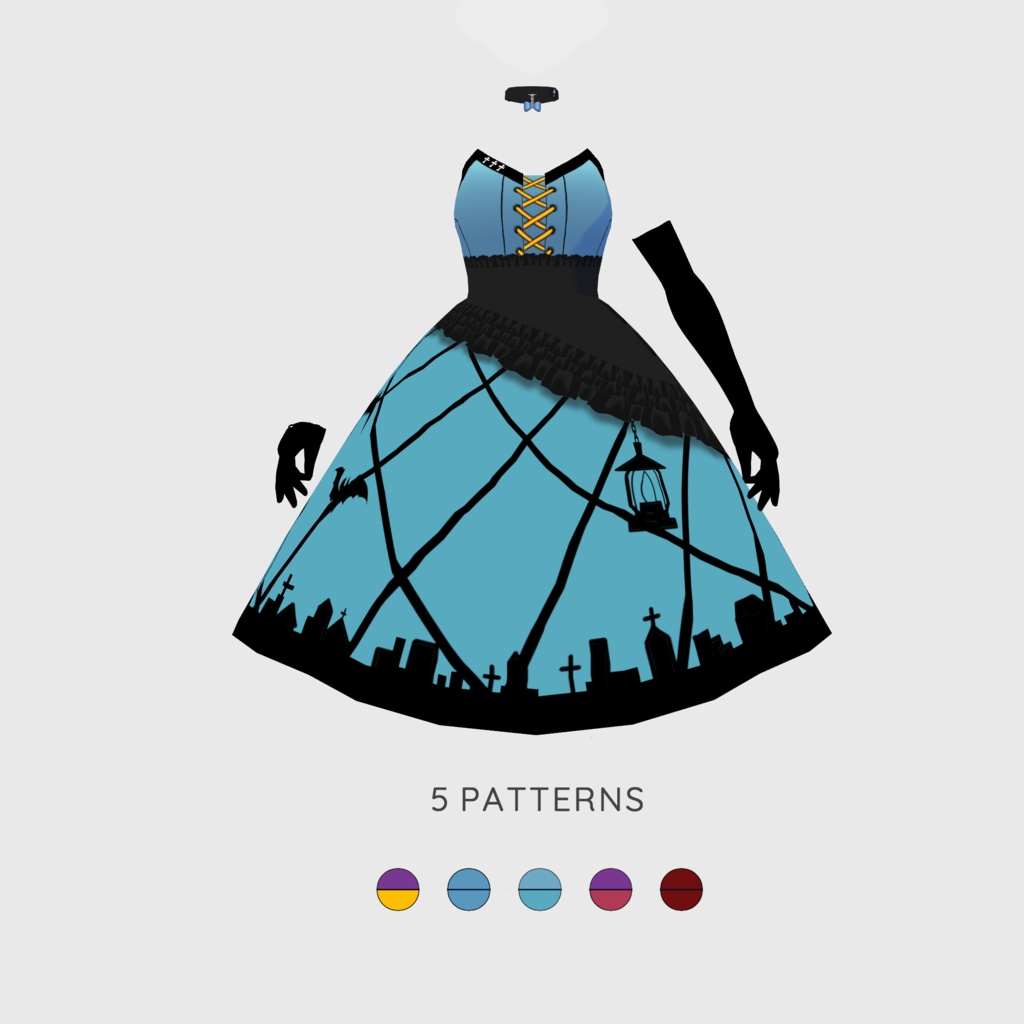 ハロウィンドレスセット