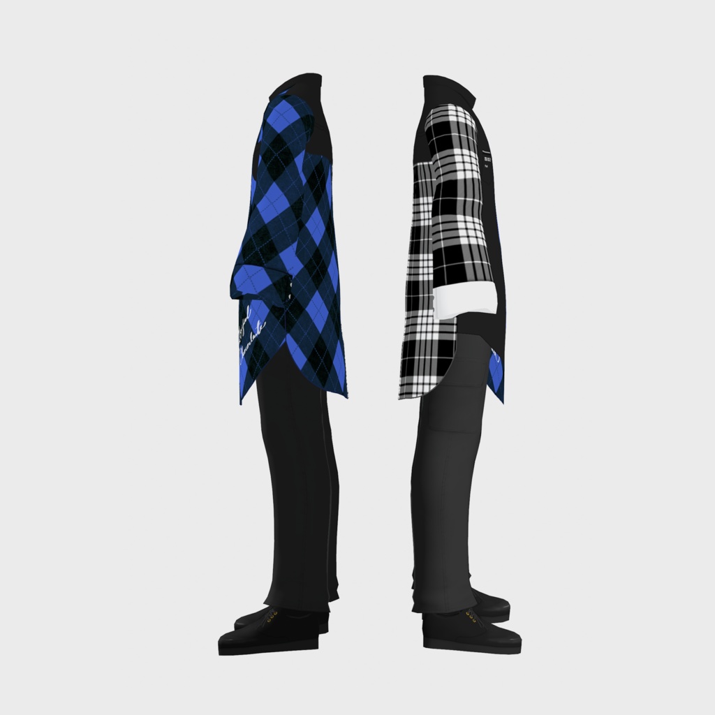 アシンメトリーシャツ