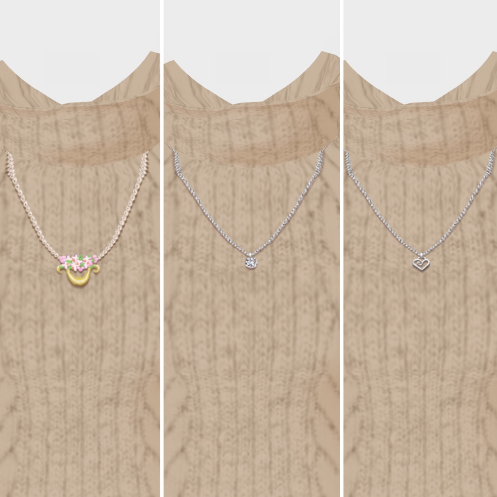 ニットワンピースセット