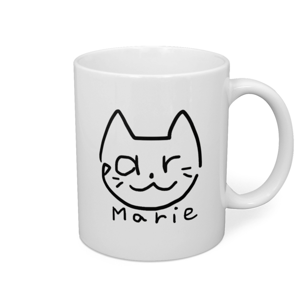 マグカップ（マリーさんのサイン）