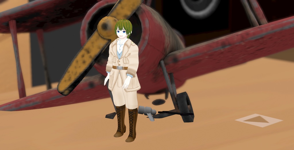 星の王子さま【飛行士】VRMアバター