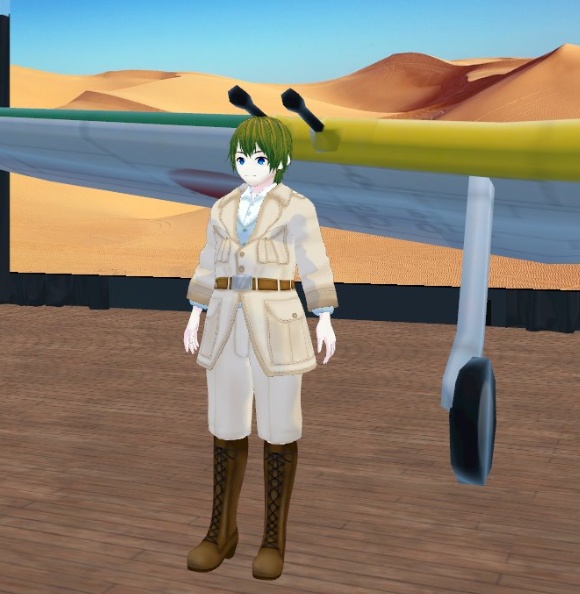 星の王子さま【飛行士】VRMアバター