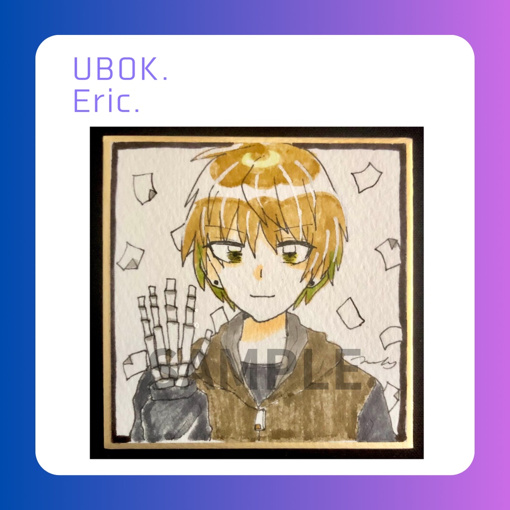 ゆめにっき派生 アナログ原画