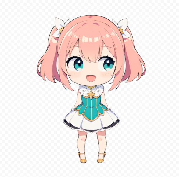 【Live2D】エリシア りん【汎用モデル】