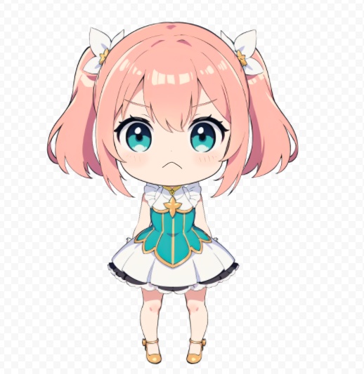 【Live2D】エリシア りん【汎用モデル】