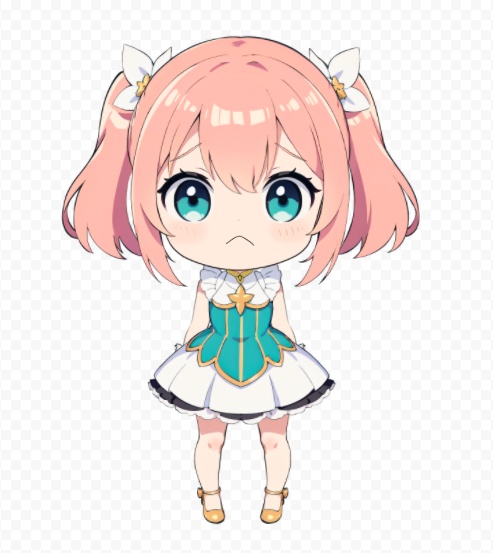 【Live2D】エリシア りん【汎用モデル】