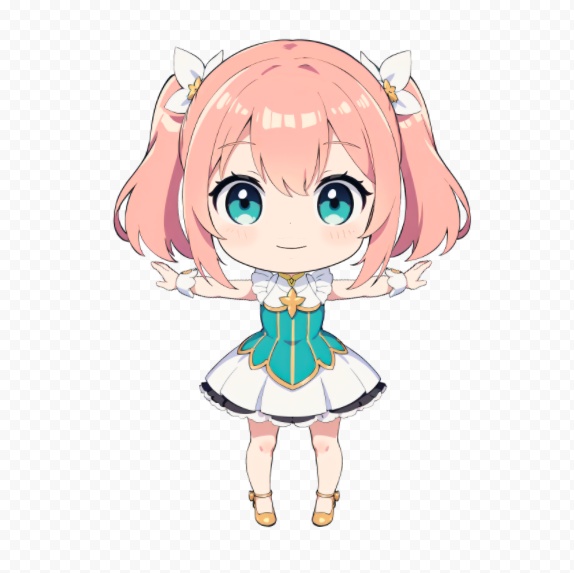 【Live2D】エリシア りん【汎用モデル】