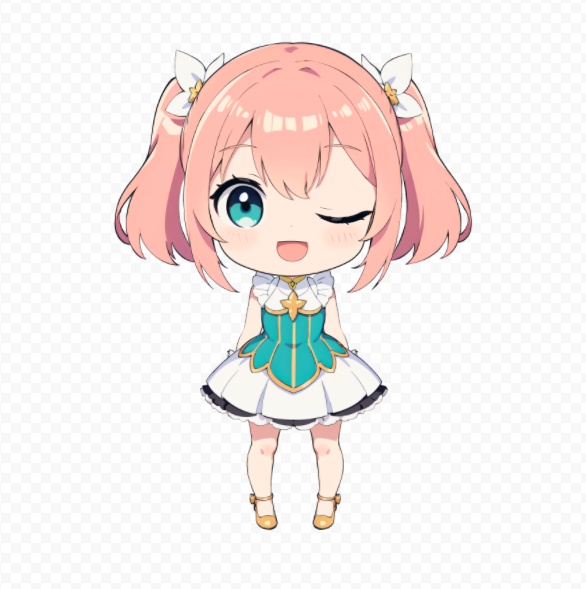 【Live2D】エリシア りん【汎用モデル】