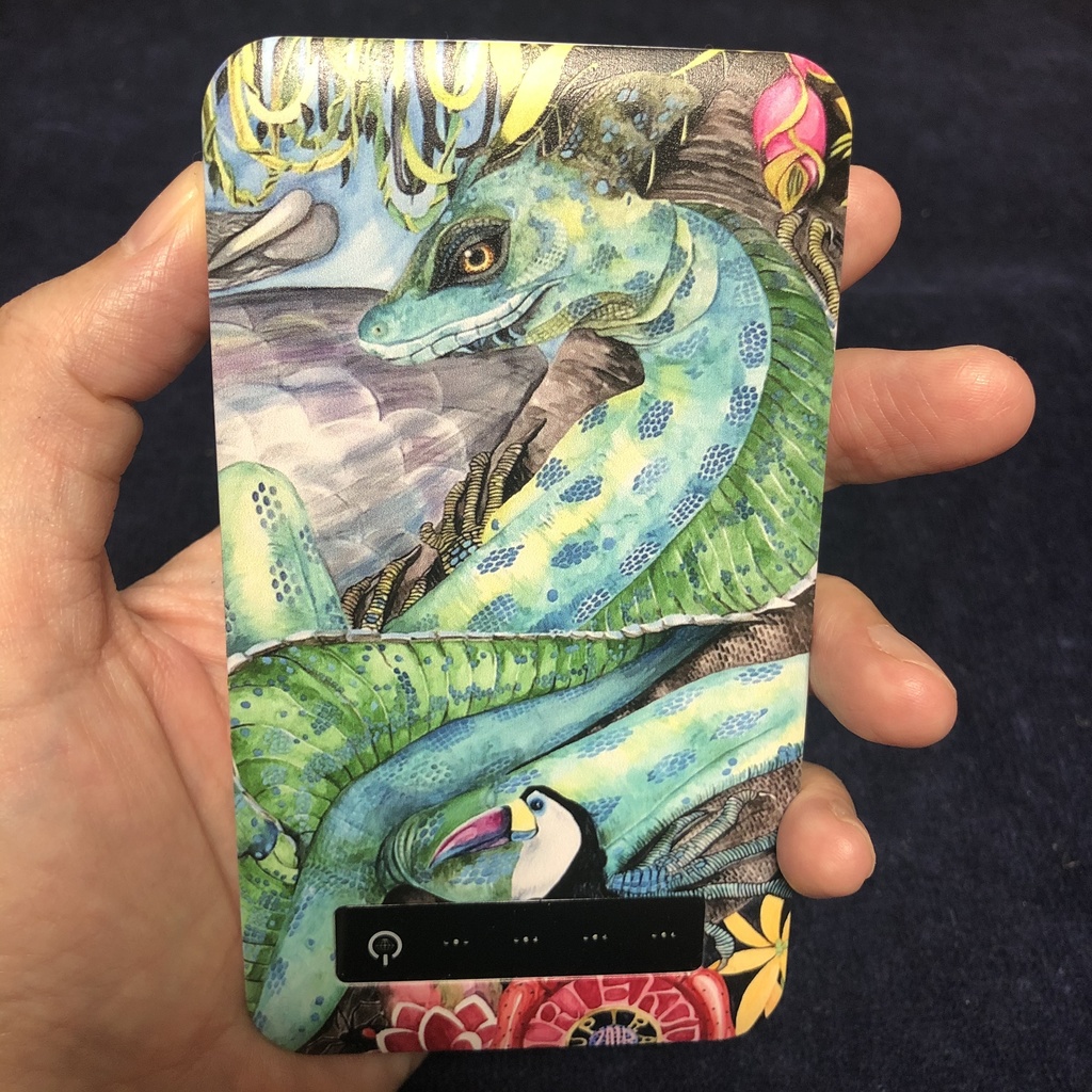 グリーンバジリスク⭐︎モバイルバッテリー