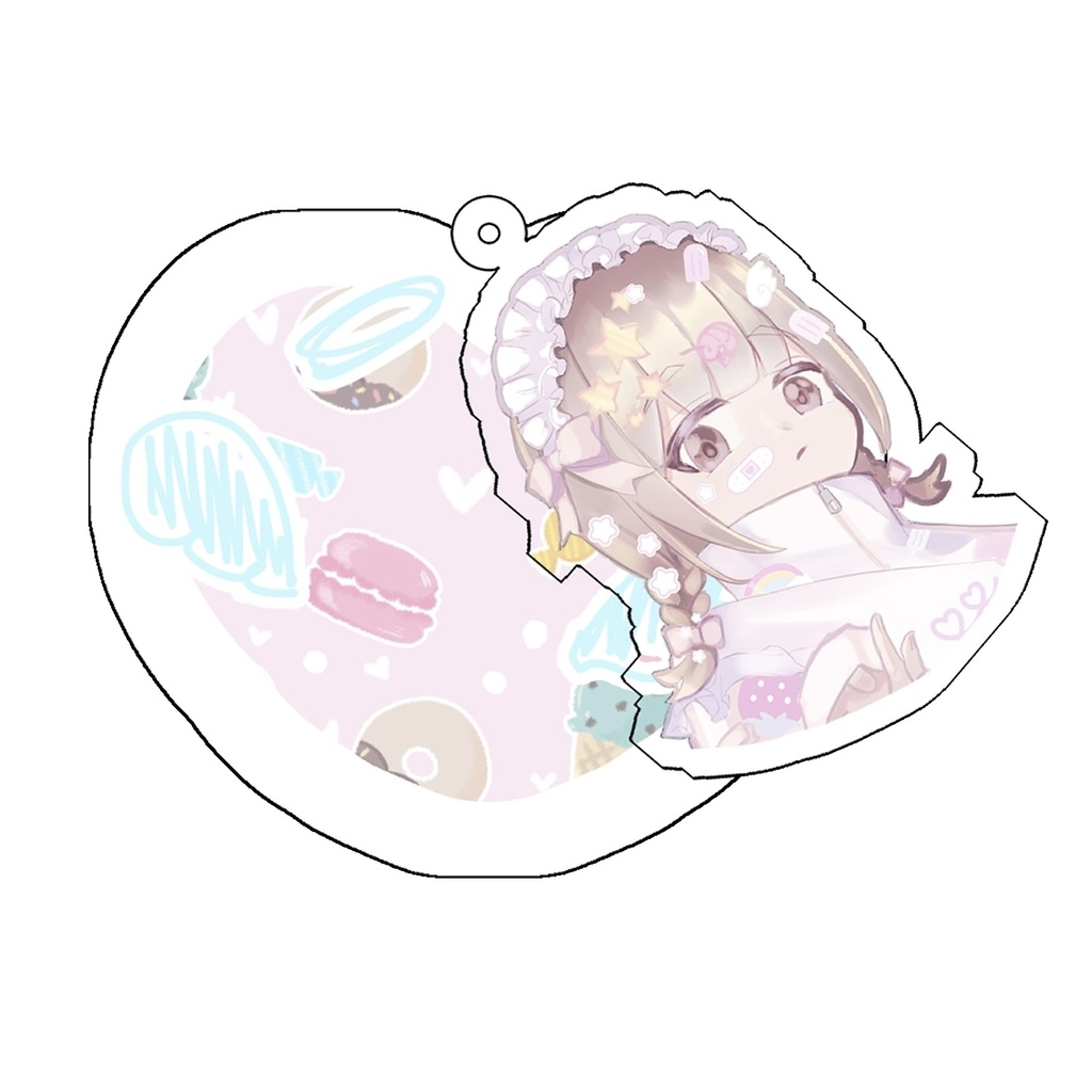 【非公式グッズ】未来丹音羽アクリルキーホルダー