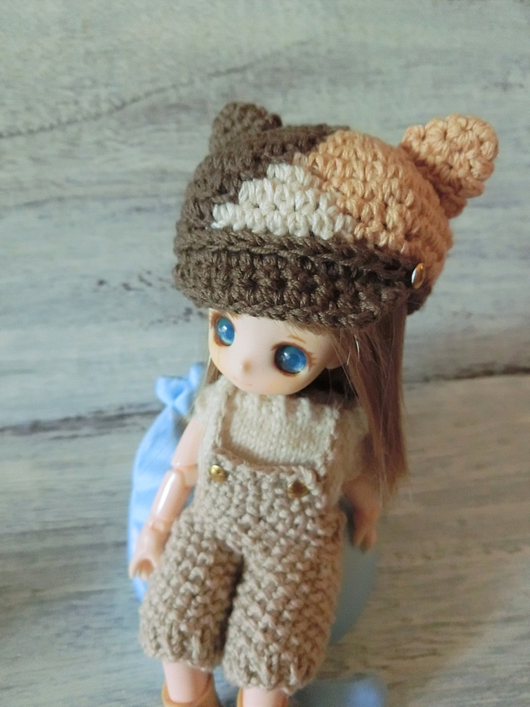 三毛猫キャスケット(4~4.5インチヘッドサイズ)