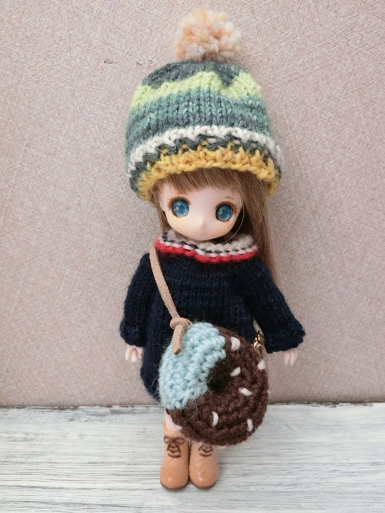 【展示のみ】チョコドーナツバッグ