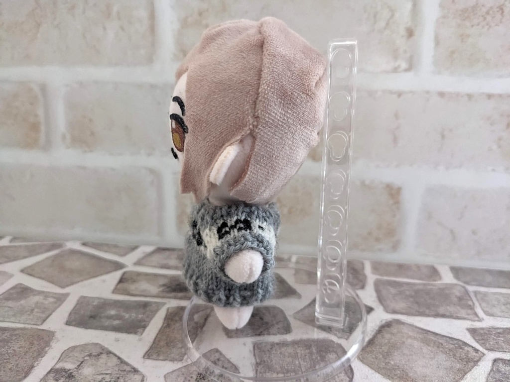 10-11cmぬい用 模様編みセーター