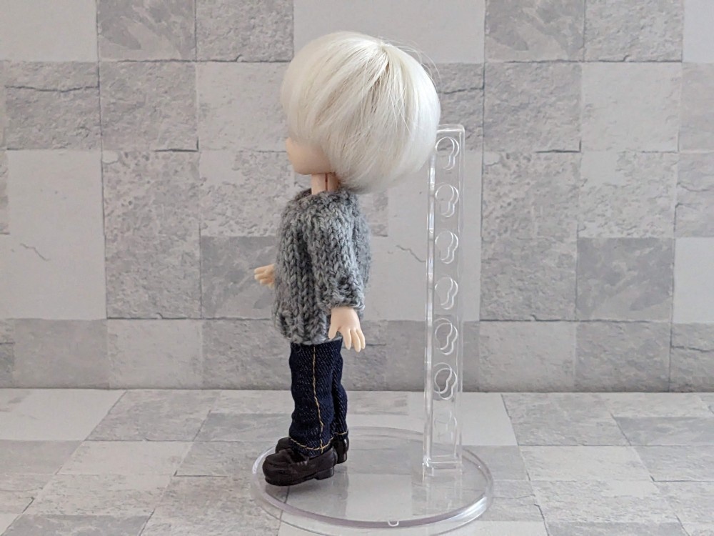 ドール用 Vネックニット