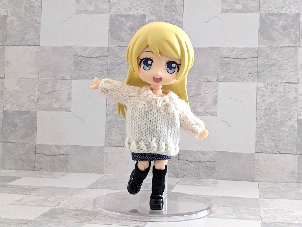 ドール用 Vネックニット