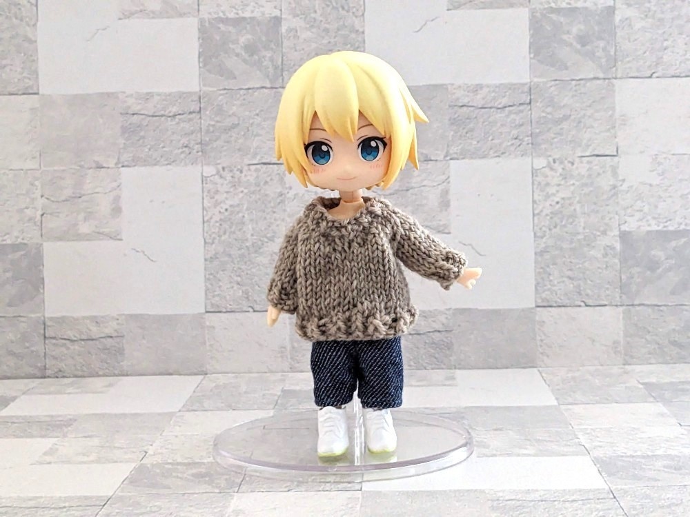 ドール用 Vネックニット