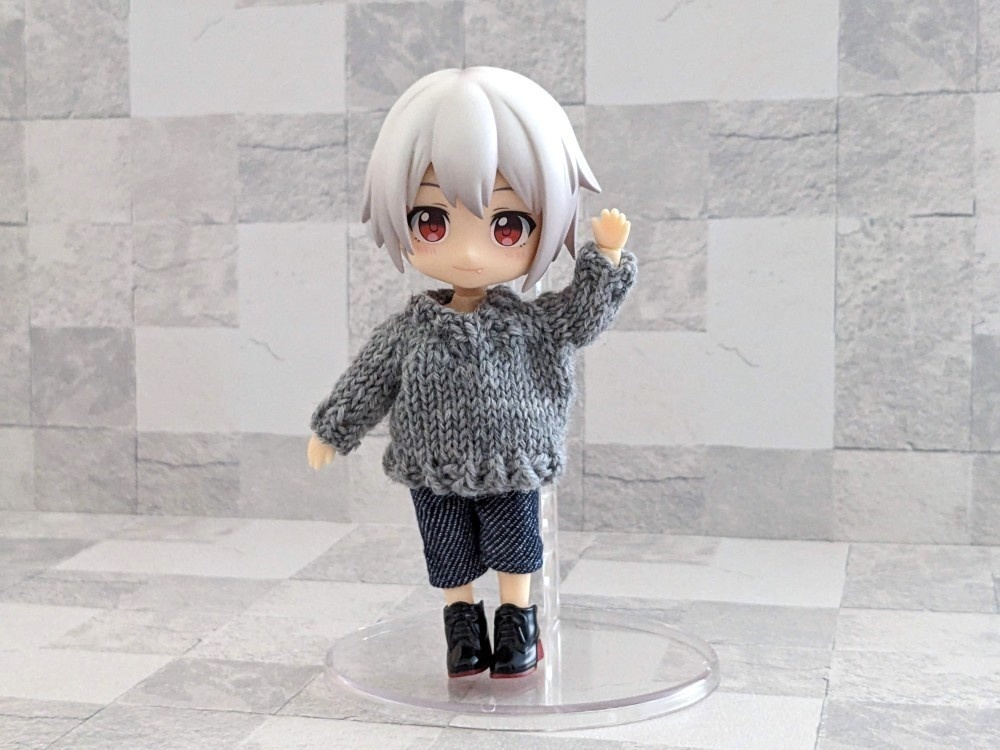 ドール用 Vネックニット