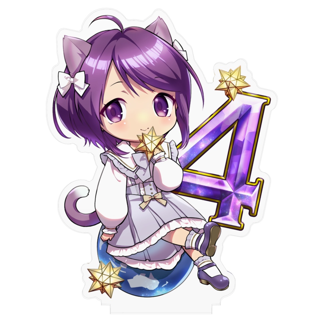 Junatch4周年記念アクリルフィギュア