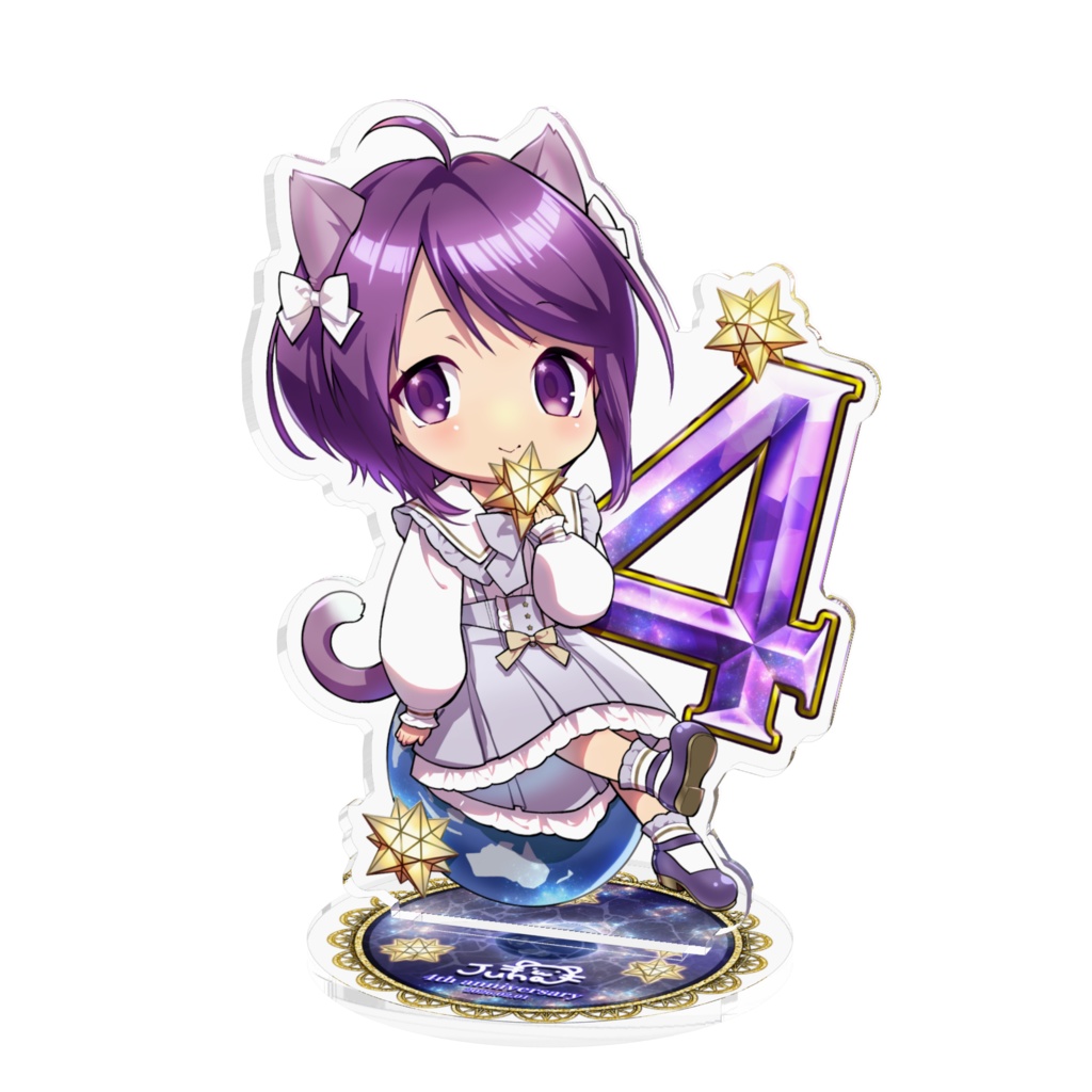 Junatch4周年記念アクリルフィギュア