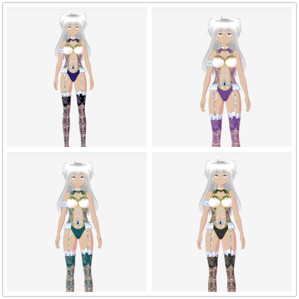VRoid Swimsuit+ MMD dance file (VMD)