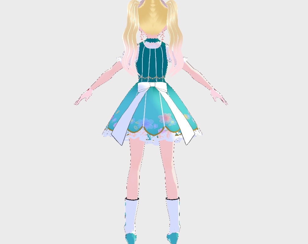 Vroid Dress Vrm Mmd Dance File Vmd Suiyan Booth