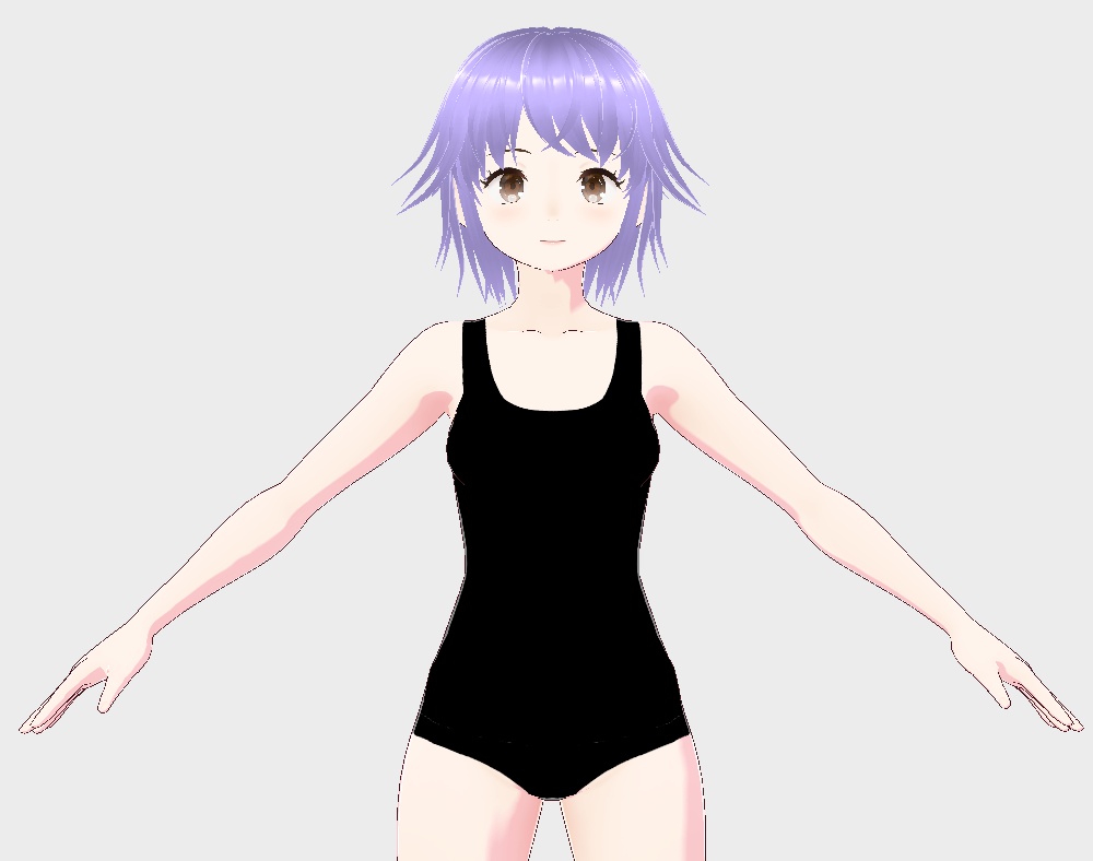 VRoid hairstyle 女性の髪