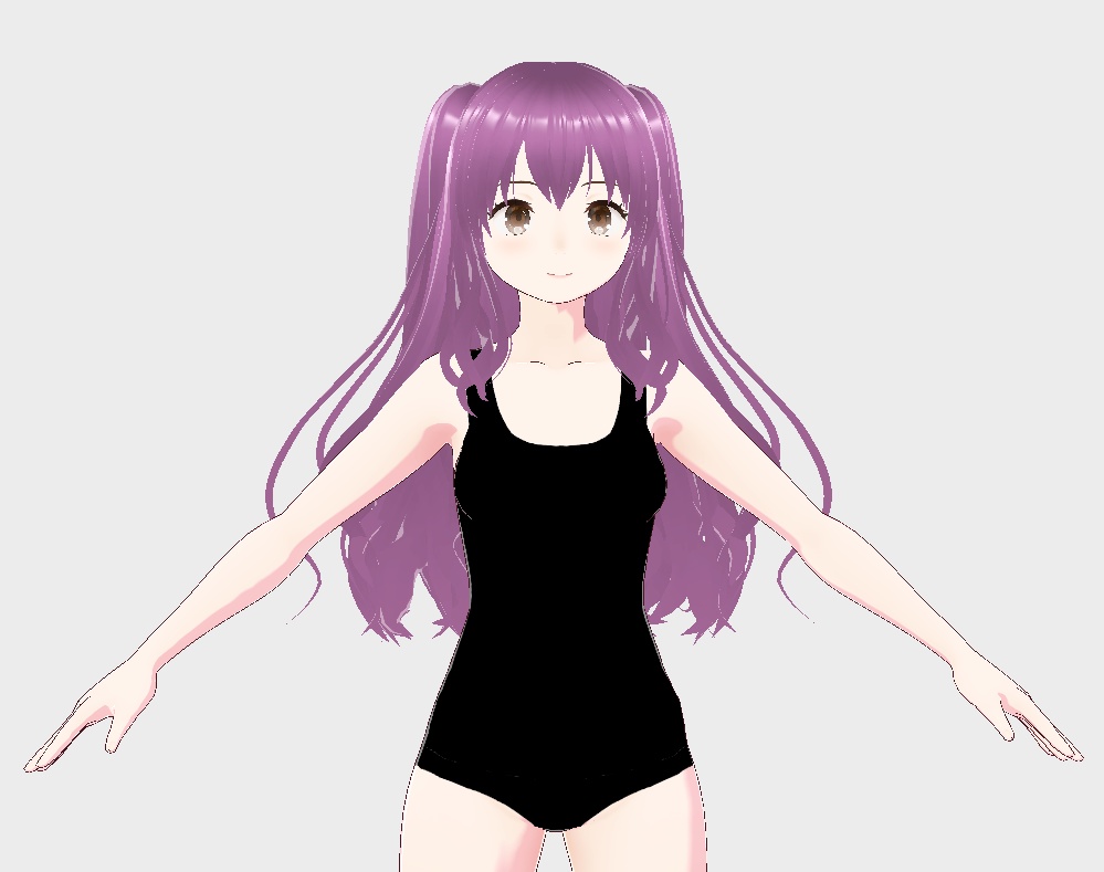 VRoid hairstyle 女性の髪