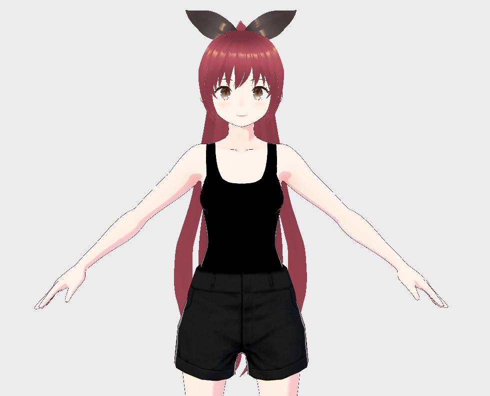 VRoid hairstyle 女性の髪