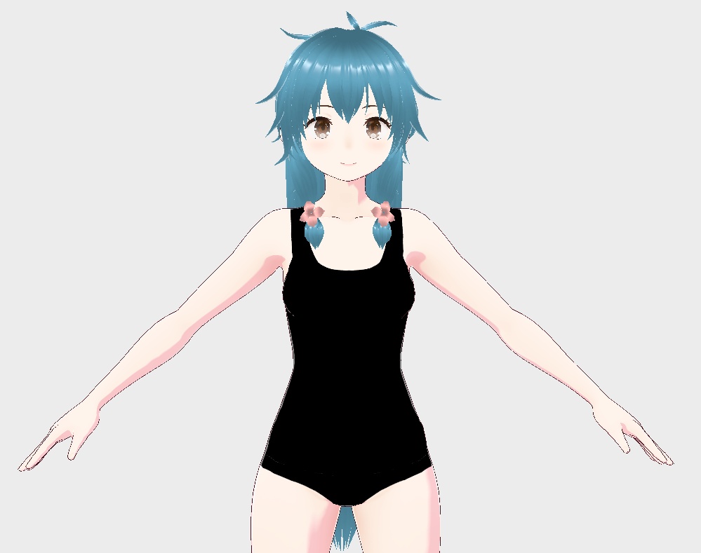 VRoid hairstyle 女性の髪