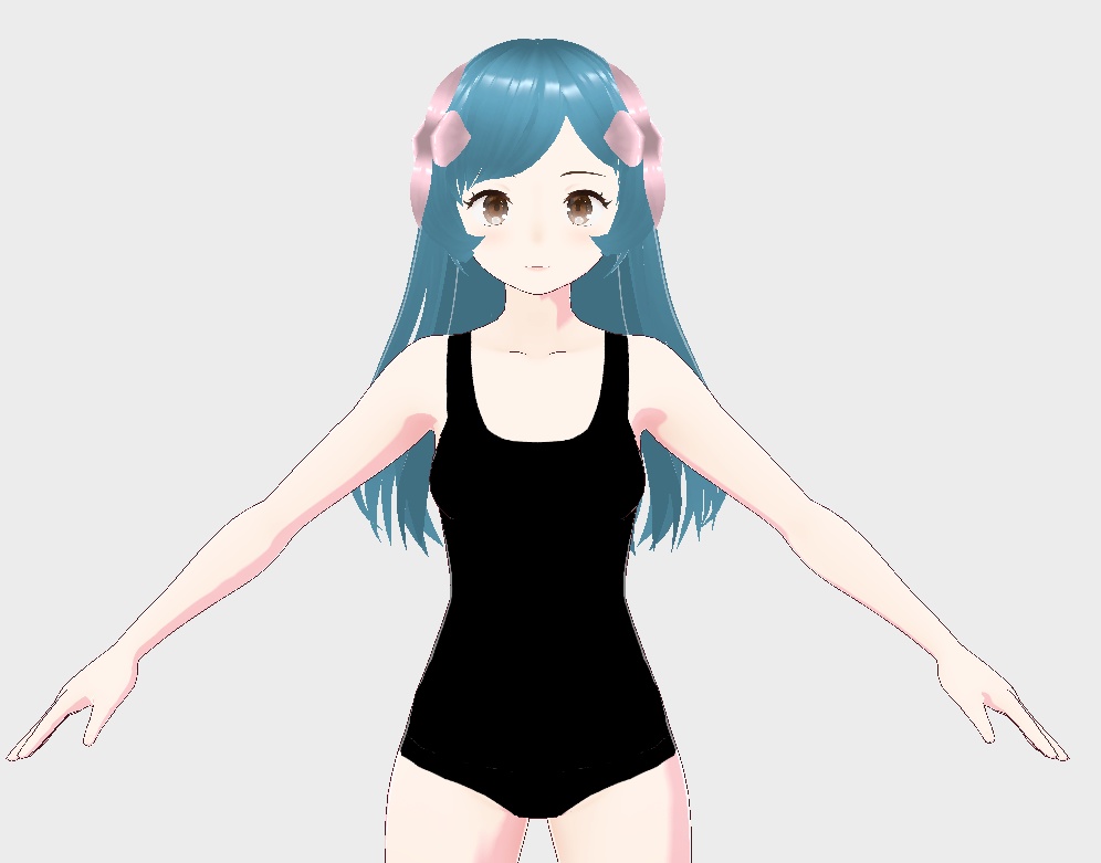 VRoid hairstyle 女性の髪