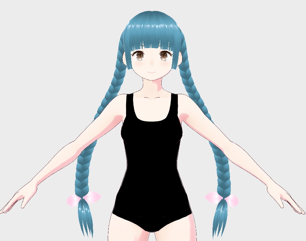 VRoid hairstyle 女性の髪