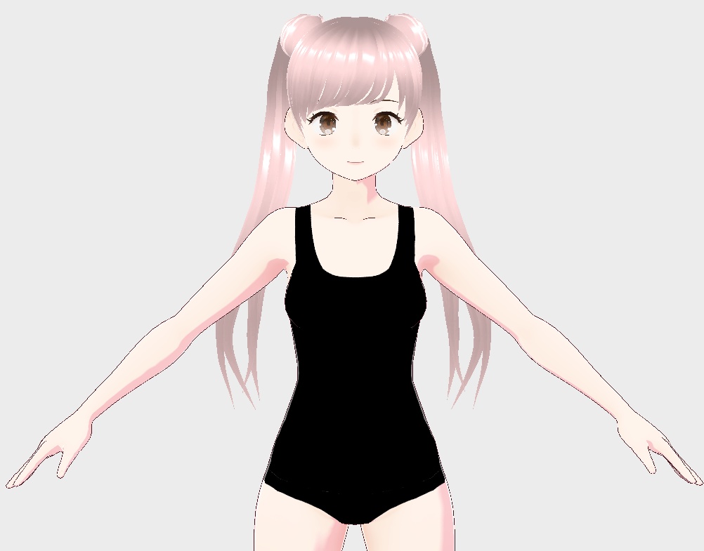 VRoid hairstyle 女性の髪