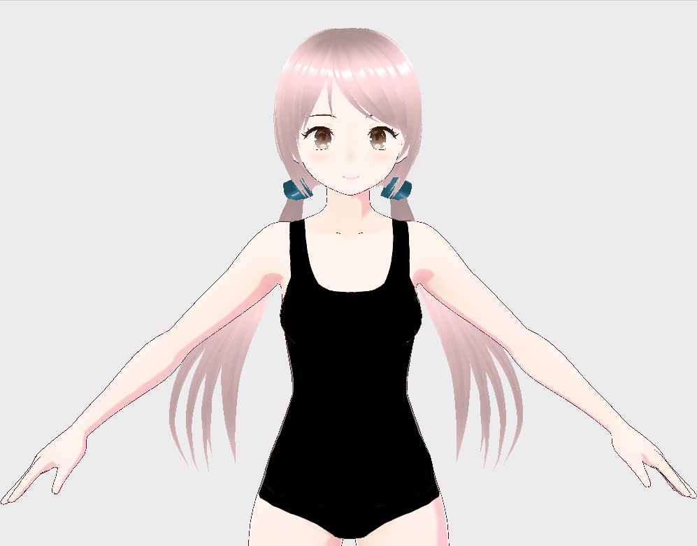 VRoid hairstyle 女性の髪