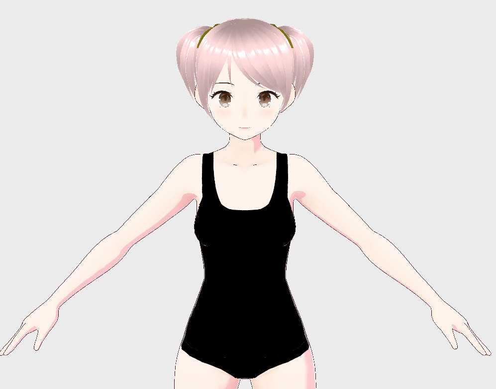 VRoid hairstyle 女性の髪