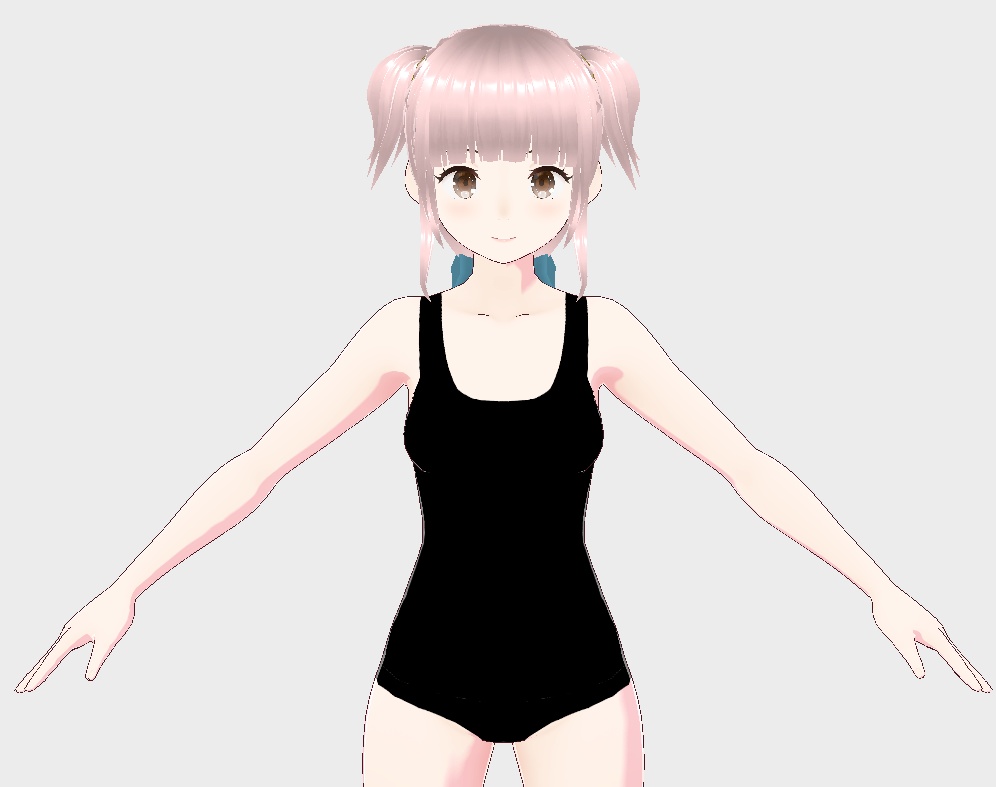 VRoid hairstyle 女性の髪