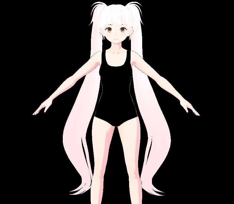 VRoid hairstyle 女性の髪