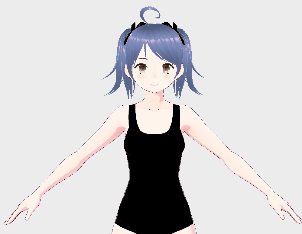VRoid hairstyle 女性の髪
