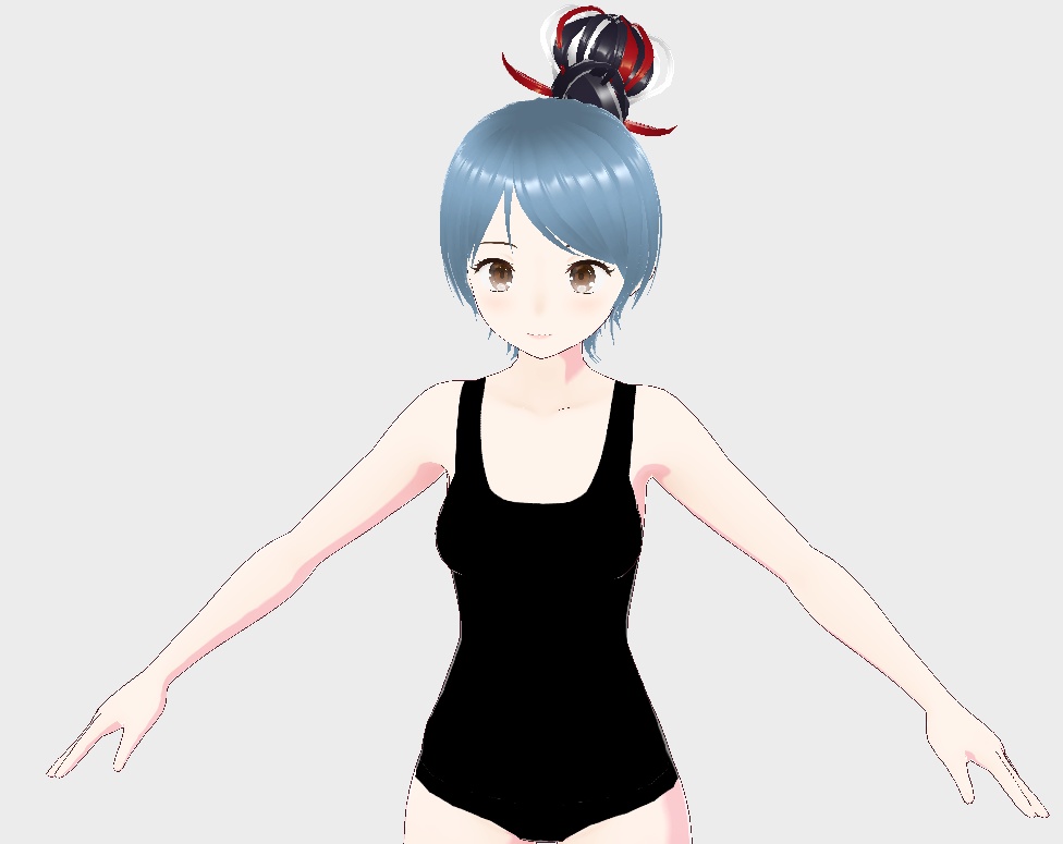 VRoid hairstyle 女性の髪