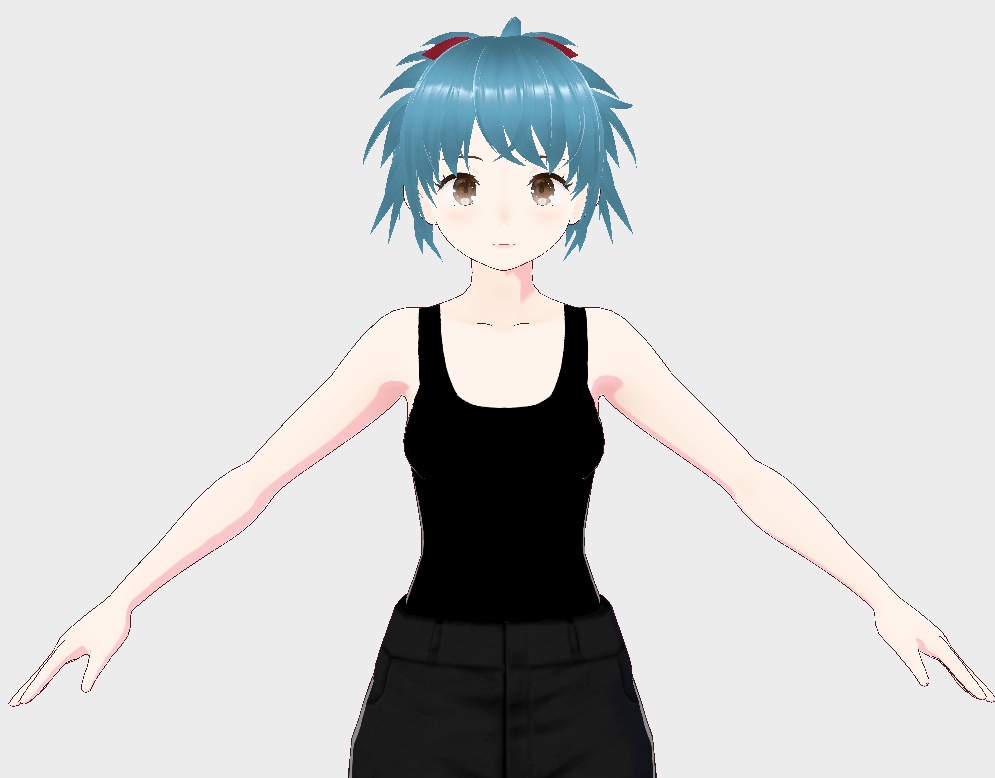 VRoid hairstyle 女性の髪
