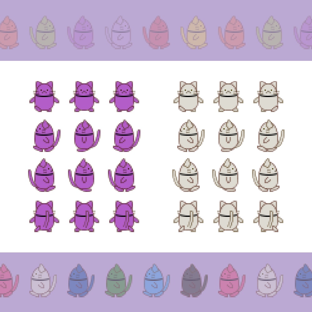 【pictSQUARE用アバター】バズキャット