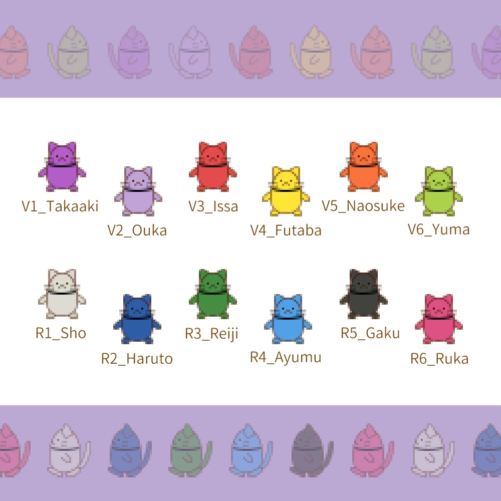 【pictSQUARE用アバター】バズキャット