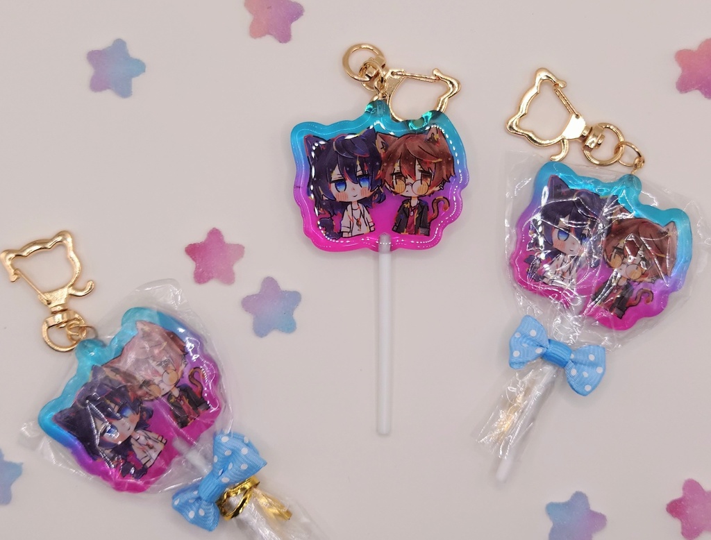 ネコ草芹🐱キャンディアクキー - しゃこまーと - BOOTH