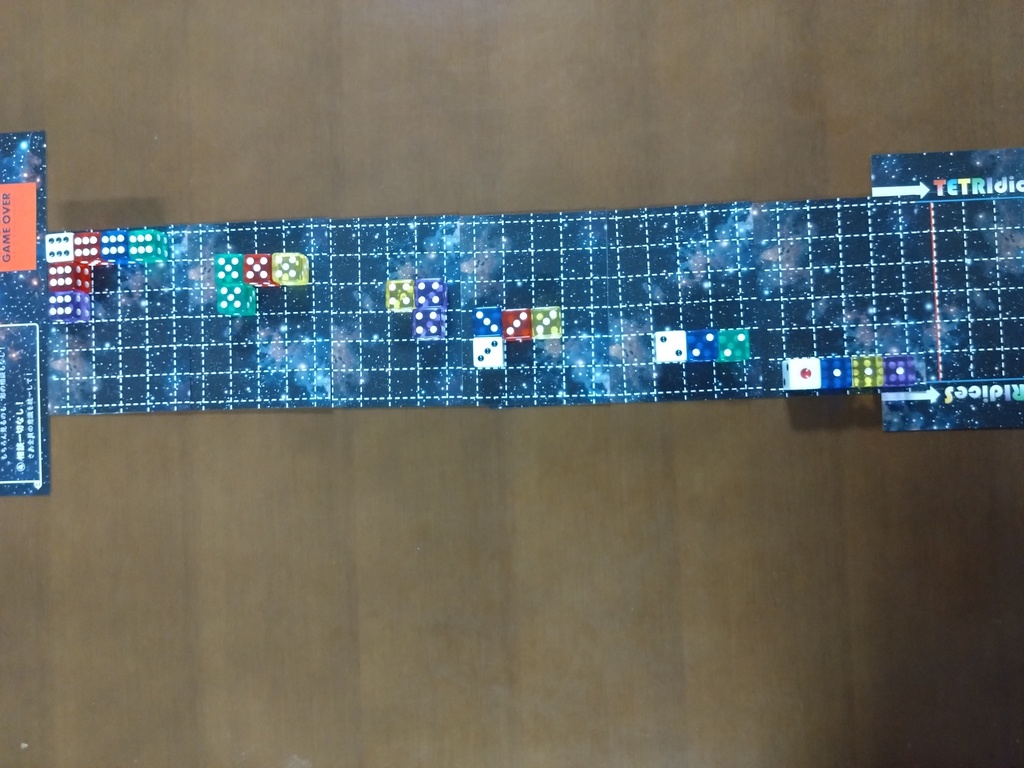 1〜6人協力パズル「TETRIdiceS(テトリダイス)」