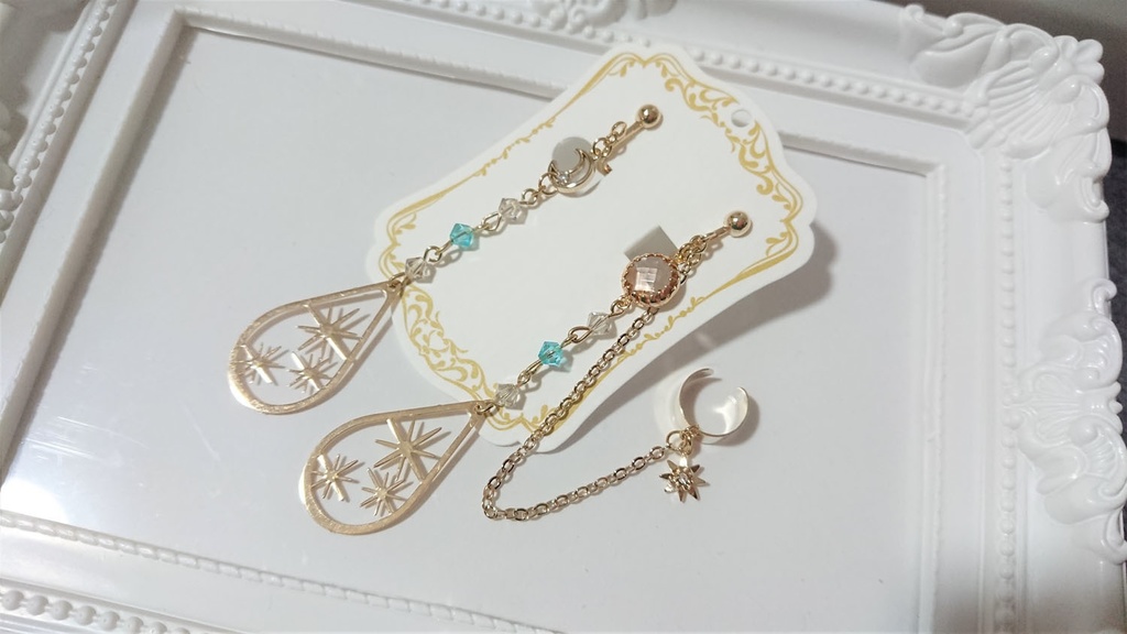 第五人格　占い師・月相イメージピアス&イヤリング