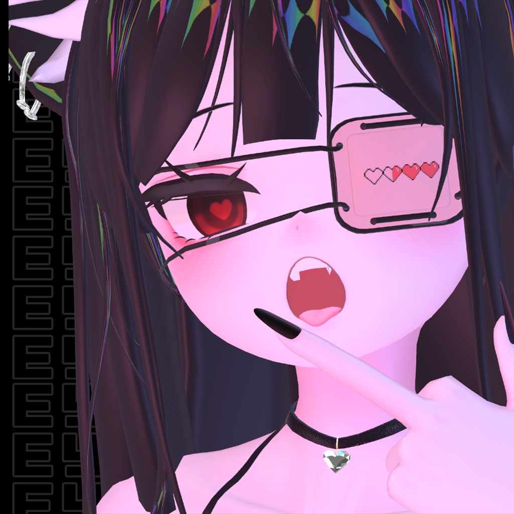 【29アバター対応】眼帯|Eyepatch