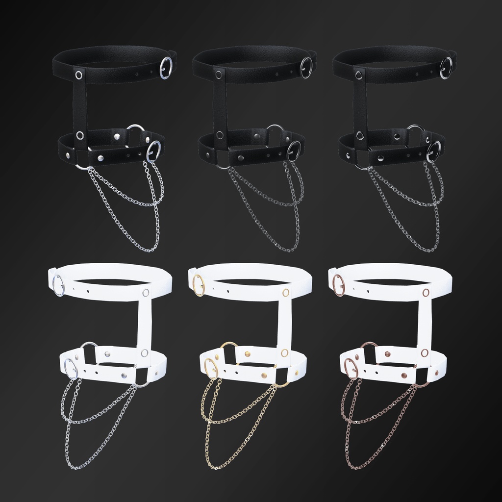 【6アバター対応】レッグチョーカー|Leg Choker