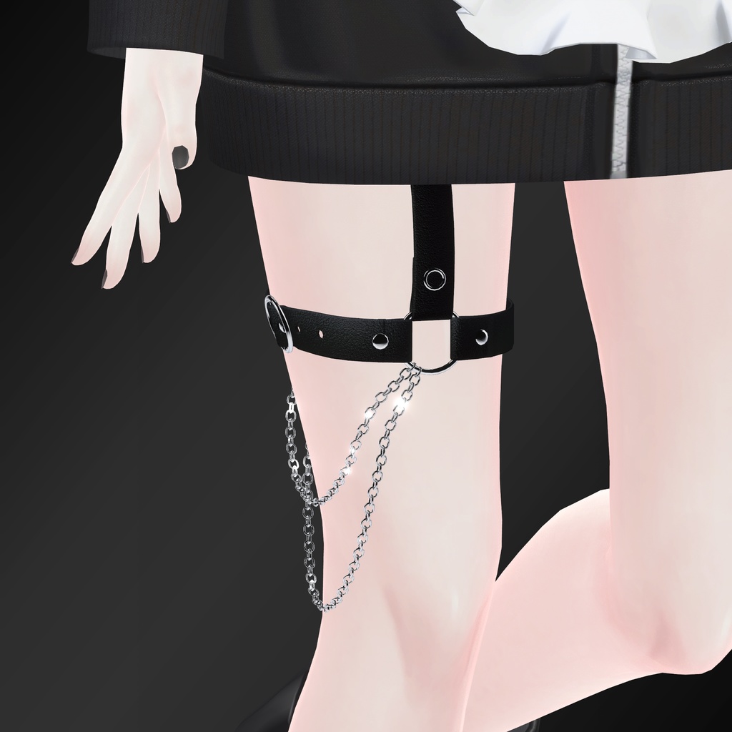 【6アバター対応】レッグチョーカー|Leg Choker