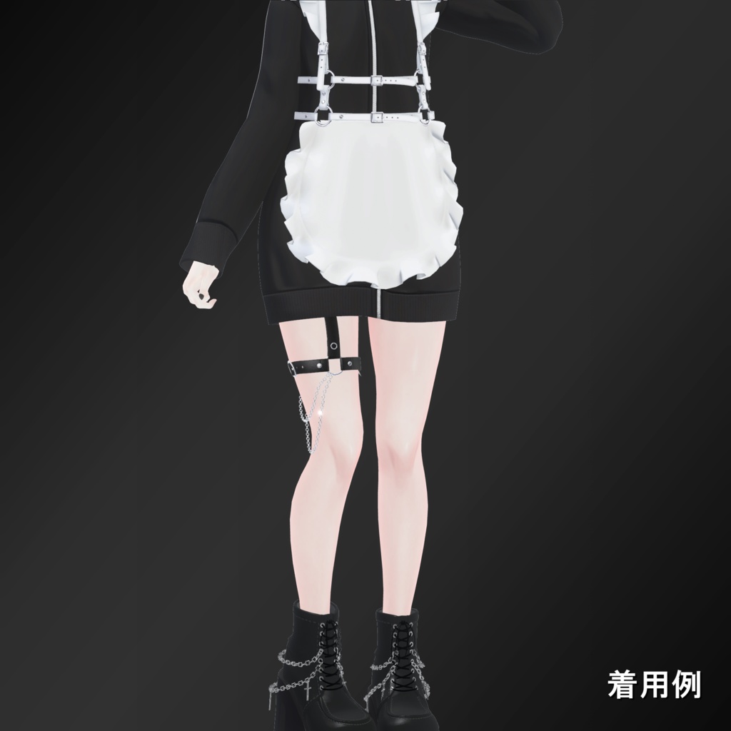 【6アバター対応】レッグチョーカー|Leg Choker