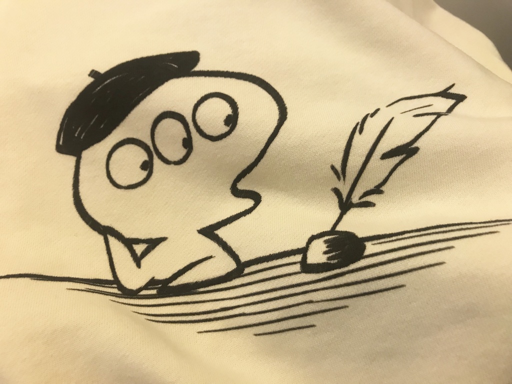 パレットくんスウェット ナチュラル