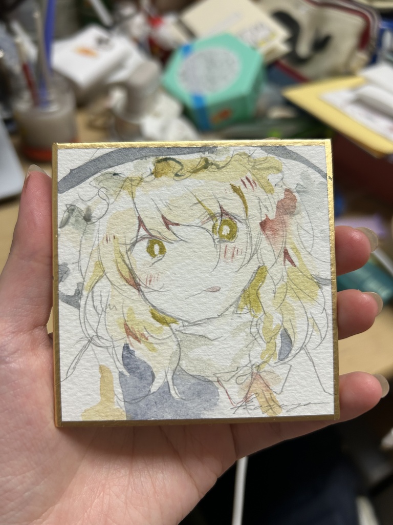 豆色紙【紅楼夢22持ち込み分】